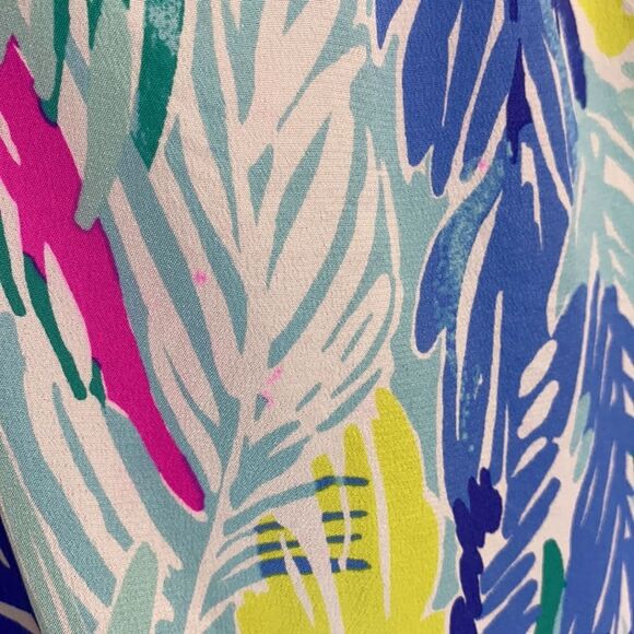 Lilly Pulitzer Bailey Sleeveless Top Light as a Feather XS - Picture 6 of 6